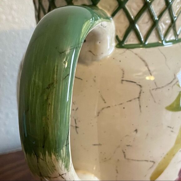 Vintage Raymond Waites Cornucopia 7.5" Grapes Large Milk Pitcher With Handle - Picture 5 of 10